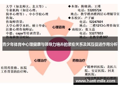 青少年体育中心理健康与领导力培养的紧密关系及其互促进作用分析