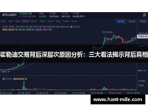 霍勒迪交易背后深层次原因分析：三大看法揭示背后真相